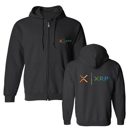 Veste à Capuche XRP Ripple Rainbow